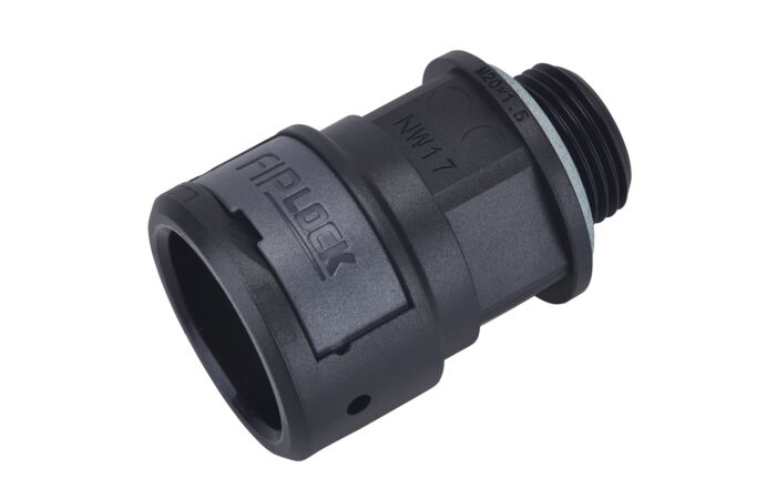 FRÄNKISCHE Šroubení ASPA-07M12PB M12x1,5 plast černá