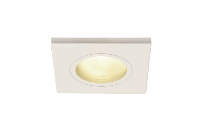 SLV Svítidlo DOLIX OUT QPAR51 50W GU10 hranaté IP65 bílá