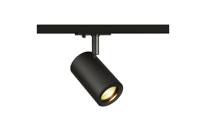 SLV Svítidlo ENOLA_B TRACK, GU10, 50W, 1fázové, do lištových systémů, IP20 černá