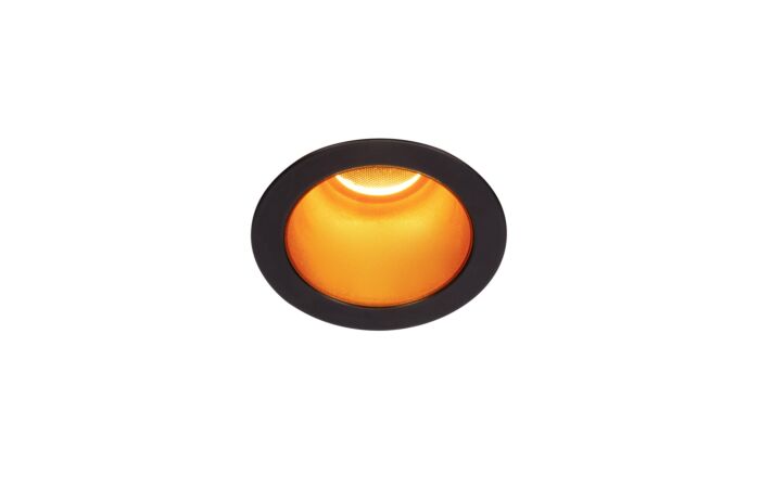 SLV Svítidlo LED HORN MAGNA 9W 3000K stropní vestavné IP20 černá