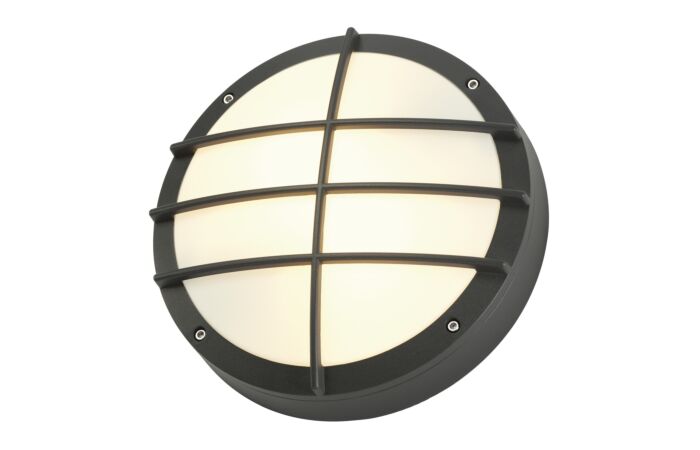 SLV Svítidlo BULAN GRID 25W E27 IP55 antracit