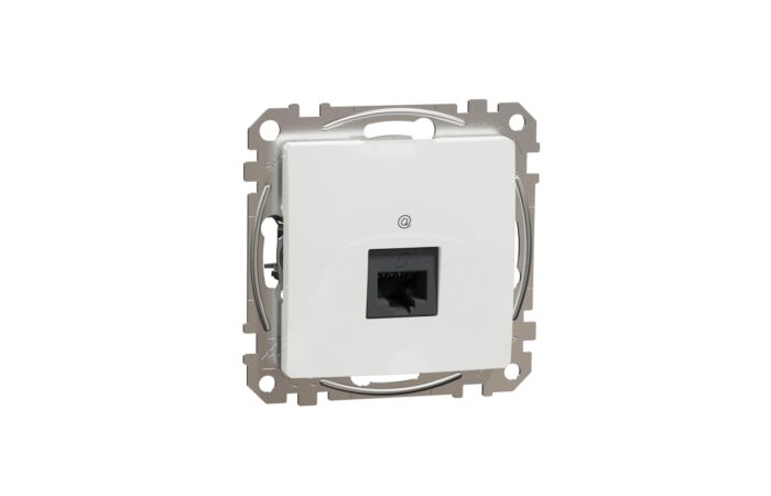 SCHNEIDER Sedna Design & Elements Datová zásuvka 1xRJ45 kat. 5e UTP bílá