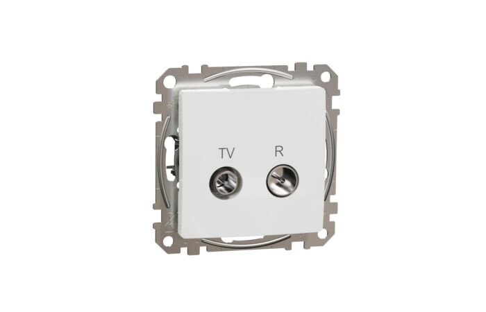 SCHNEIDER Sedna Design & Elements TV R zásuvka koncová 4dB bílá