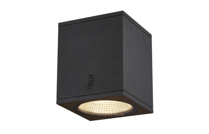 SLV Svítidlo LED ENOLA SQUARE M 11W 960lm 3000/4000K IP65 antracit