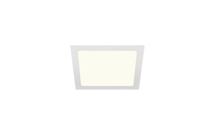 SENSER 24 DL, vnitřní LED stropní zápustné svítidlo hranaté bílé, 4000 K