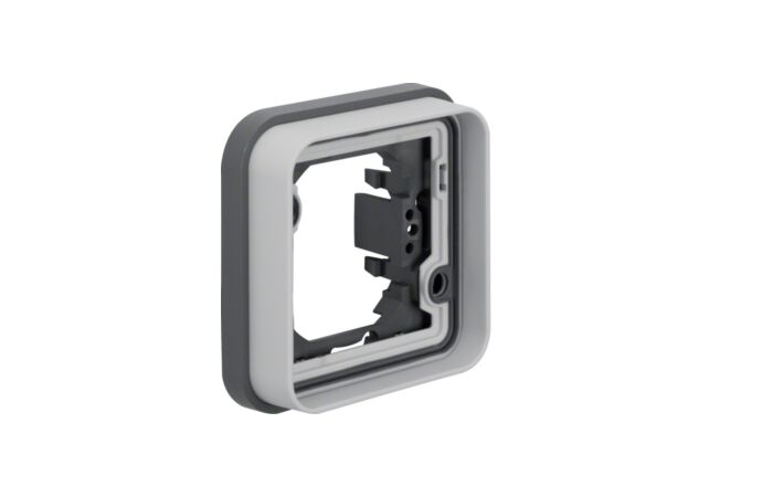 Rámeček BERKER 13283505 jedn. W1 šedá