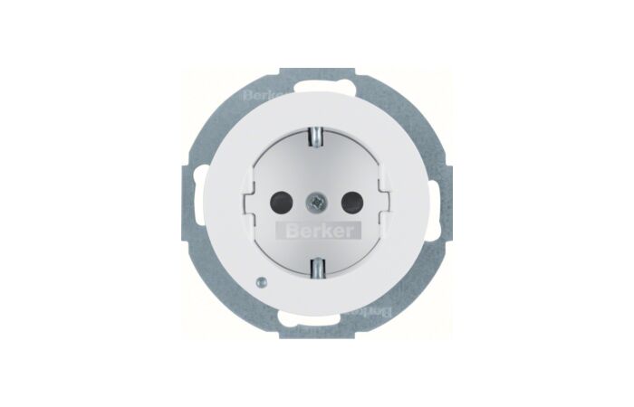 Zásuvka, SCHUKO s LED orientační kontrol