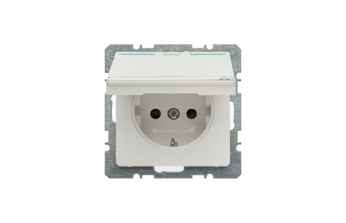 Zásuvka, SCHUKO s víčkem, 16 A, 250 V~ s