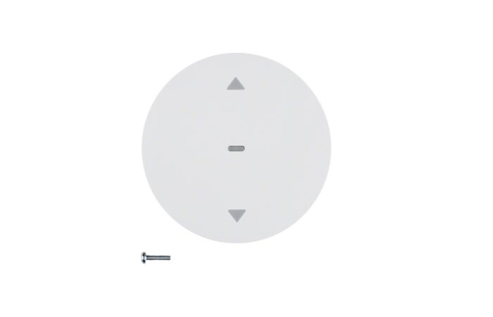 Žaluziové tlačítko, Berker R.1/R.3, bílá