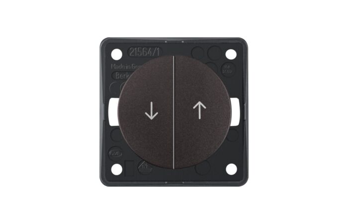 Spínač, tlačítkový žaluziový, 1-pólový,