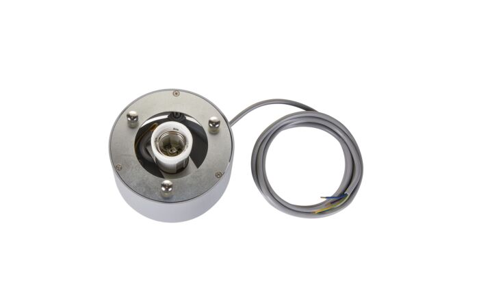 SLV Svítidlo PARA DOME 150W E27 závěsné IP20 šedá