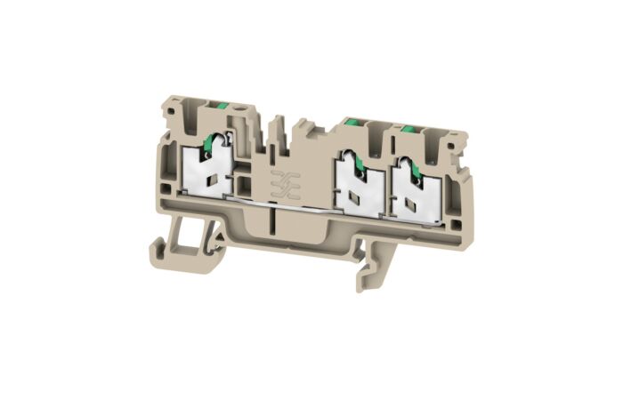 WEIDMÜLLER Svorka S3C 2.5 mm² 800 V, 24 A, průchozí, SNAP IN, počet připojení 3