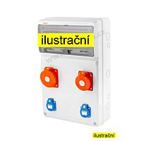 FAMATEL Zásuvková skříň ZSF20002000.V /3952 IP44