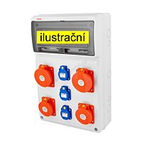 FAMATEL Zásuvková skříň ZSF30400000.1 /3952 IP44