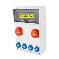 FAMATEL Zásuvková skříň ZSF40200000.1 /3952 IP65