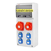 FAMATEL Zásuvková skříň ZSF40002000.0 /3951 IP44