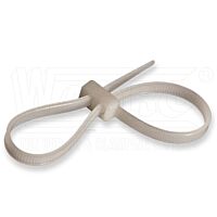 WAPRO Pásek vázací 300x4,8 přírodní (100ks)