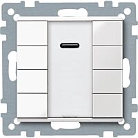 SCHNEIDER MTN617519 KNX tlač. panel 4-násobný plus