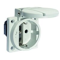 71095 Zásuvka vestavná SCHUKO šedá 16A 3