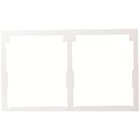 ABB Příslušenství-Skříně-ZH439 -krycí rámeček 2xXLP1 2CPX062962R9999