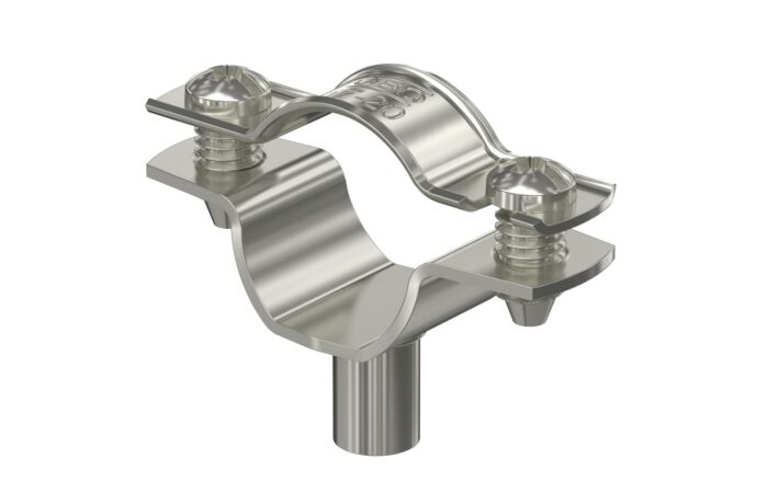 OBO BETTERMANN Distanční příchytka, s připojovacím závitem M6, 17-20mm, Nerez, materiál 1.4571 A4, 1.4571 typ ASG 732 20 A4