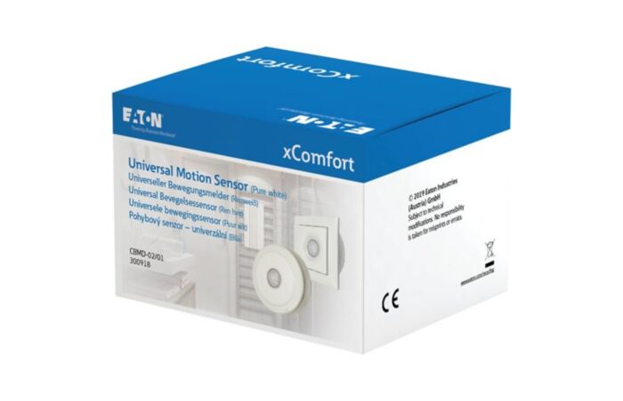 EATON Senzor pohybu CBMD-02/01 RF PIR 8m 90° IP20