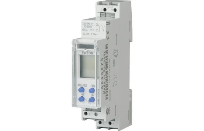 EATON Hodiny spínací TSDW1COMIN Digitální týdenní 16A 230V IP20
