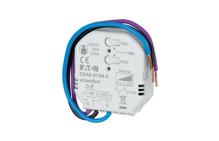 EATON Aktor CDAU-01/04-E stmívací Smart RF UNI s měřením spotřeby 250W IP20