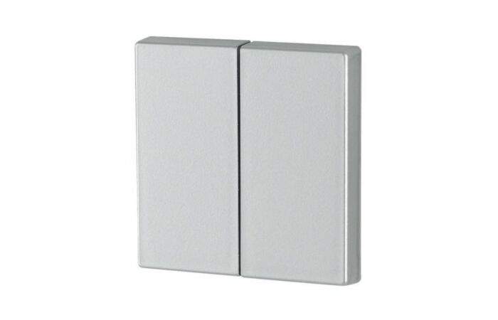 Kryt RF tlačítka 2x1/2 55x55 mm lesklý,