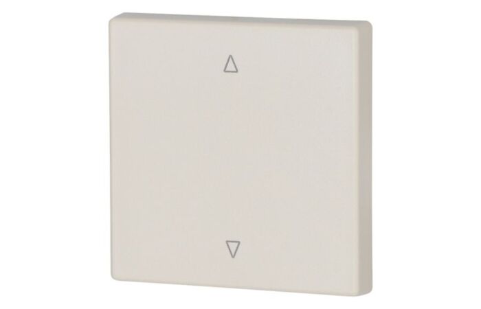 Kryt RF tlačítka 55x55 mm lesklý, 1-0 -