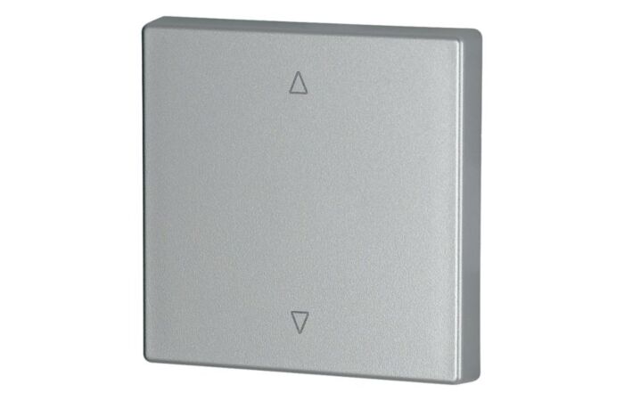 Kryt RF tlačítka 55x55 mm lesklý, 1-0 -