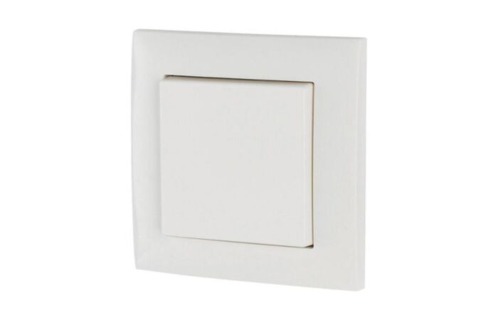 EATON Tlačítko RF 1násobné 55x55mm IP20 bílá lesk