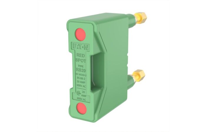 RED SPOT 20A BACK STUD CONNECTED GREEN