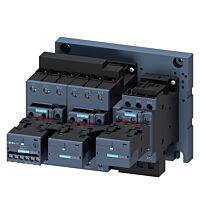 SIEMENS Kombinace hvězda-trojúhelník s rozhraním I/O-Link AC3: 37kW/400V AC/DC 20-33V, 3 NO + 3 NC