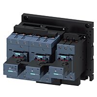SIEMENS Kombinace hvězda-trojúhelník, AC-3, 55kW/400V, AC230V, 50/60Hz S3, 3 NO + 3 NC