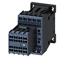 SIEMENS Stykač pomocný 4 NO + 4 NC, AC230V, 50/60Hz S00, pružinová svorka