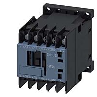 SIEMENS Stykač AC-3, 7A/3kW/400V, 3pólový, DC 24V, 1 NC, připojení kruhovým kabelem