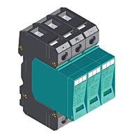 KIWA Svodič I+II PO I 3 PV 600V DC/12,5kA bleskových proudů, varistorový, pro fotovoltaiku