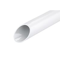 FRÄNKISCHE Trubka pevná ISOFIX-EL-F Ø32,0/29,5mm, 320N, –5 až +60°C, PVC-U, šedá (délka 3m)