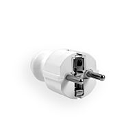 ELGOTECH Vidlice WT-30 250V/16A přímá Unischuko IP20 bílá