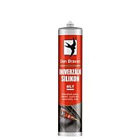 DEN BRAVEN Silikon univerzální 310ml šedá