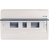 EATON Skříň BC-O-1/18-ECO, 18TE, na omítku, průhledná dvířka, IP40
