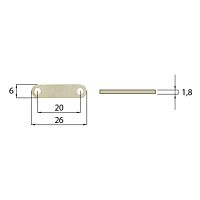 Sponka ML-110.014.90.0 upevňovací