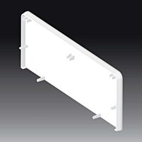 KOPOS Kryt 8481_HB koncový Pk 160X65 D bílá/ral 9003