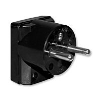 ABB Vidlice 5536-2159 N 250V/16A plast postranní vývod IP20 černá