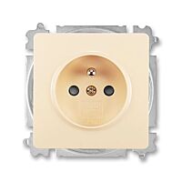 ABB SWING Zásuvka 6619G-A06357 C1 s clonkami IP40, krémová