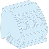 4 zemnící bloky s 3 svorkami 16mm2