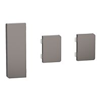 Klapka 3n pro KNX tl.p.DL, Nickel Met.