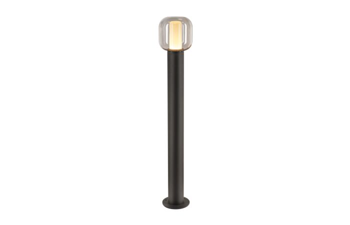 SLV Svítidlo LED OVALISK 100 FL 9,2W 630lm 3000/4000K stojací lampa 100cm IP65 antracit