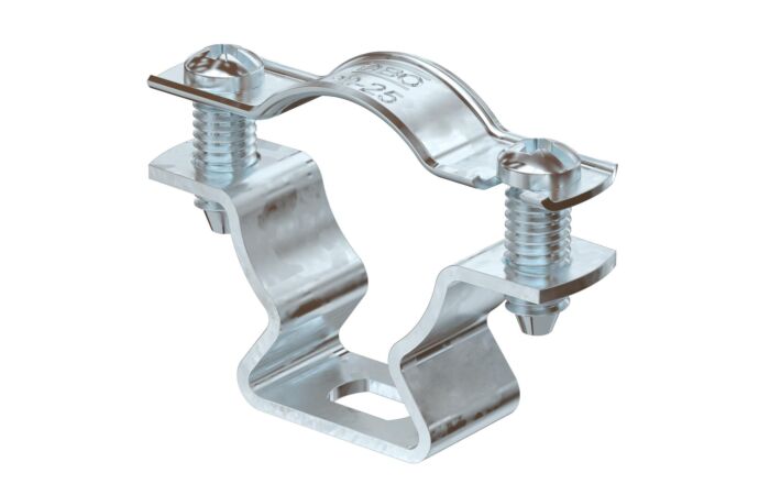 OBO BETTERMANN Distanční příchytka, s připojovacím závitem M6, 20-25mm, Ocel, St, žárově zinkováno ponorem, DIN EN ISO 1461 typ ASL 733 25 FT